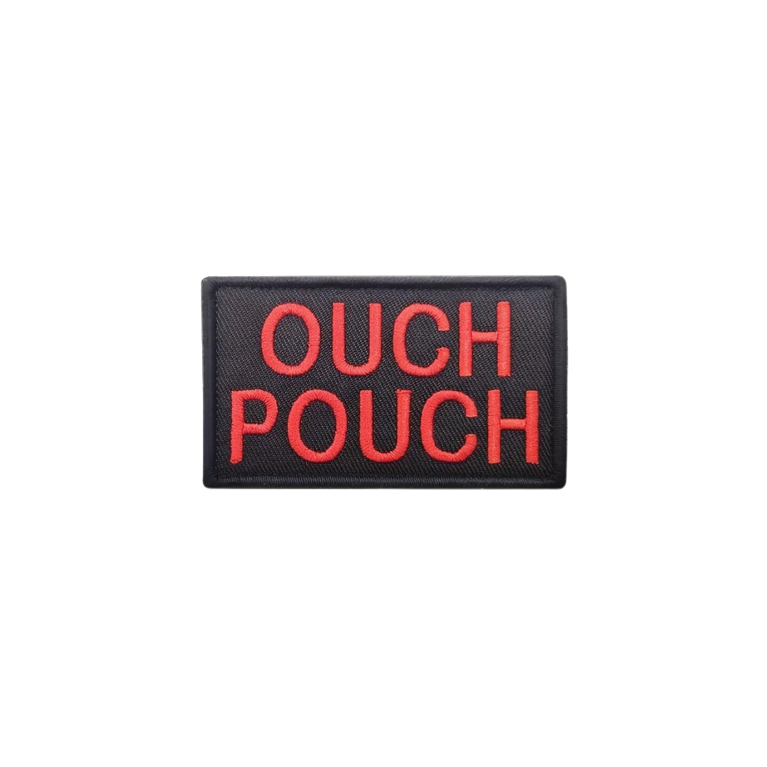 Ouch Pouch Embroidered Patch