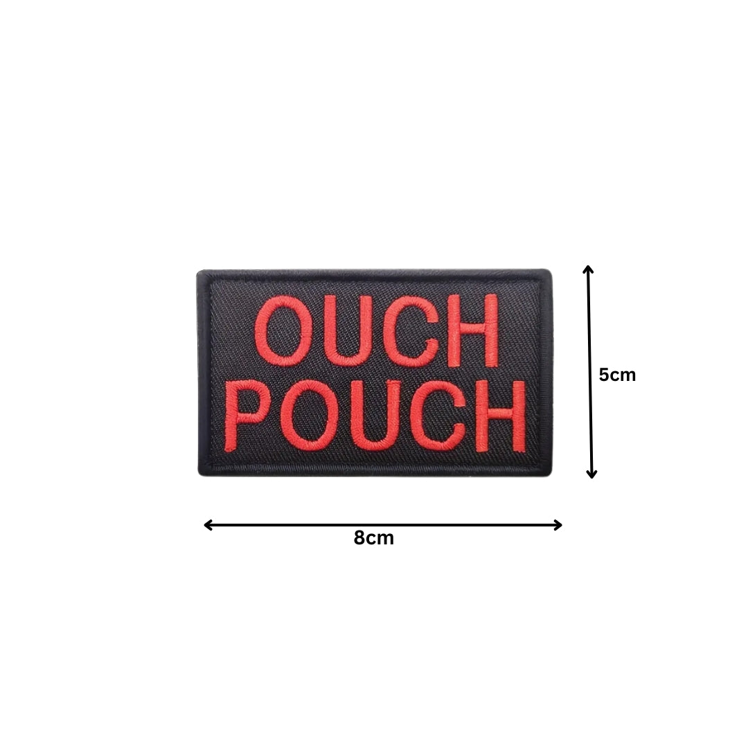 Ouch Pouch Embroidered Patch
