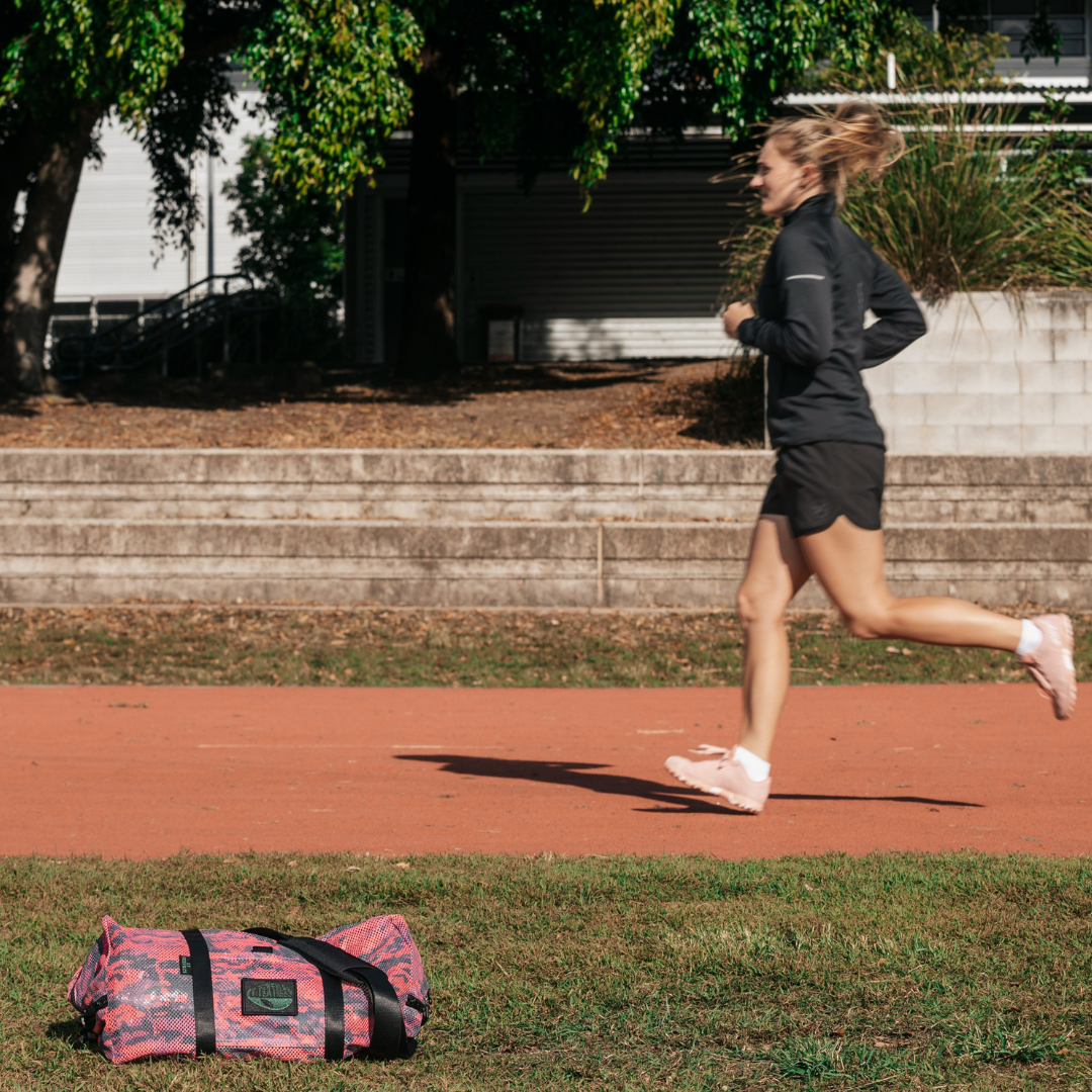 Mesh Duffle Bag -MultiCam Pink